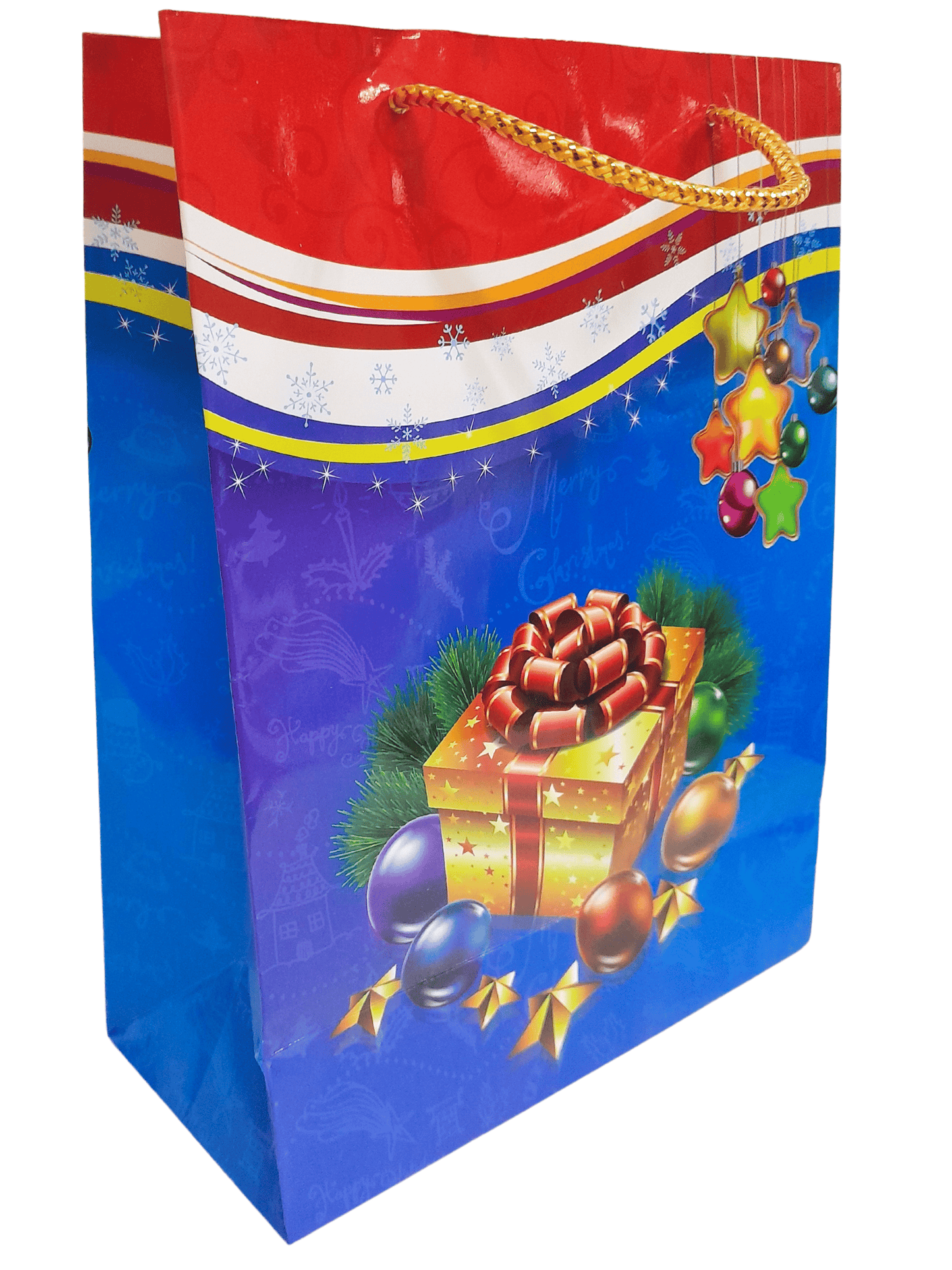 BOLSA DE REGALO NAVIDAD (MEDIDAS: CHICA Y MEDIANA)