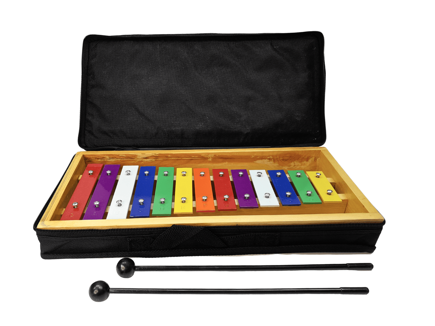 METALOFONO 13 NOTAS EST/NEGRO TECLA COLOR (PINOCHO)