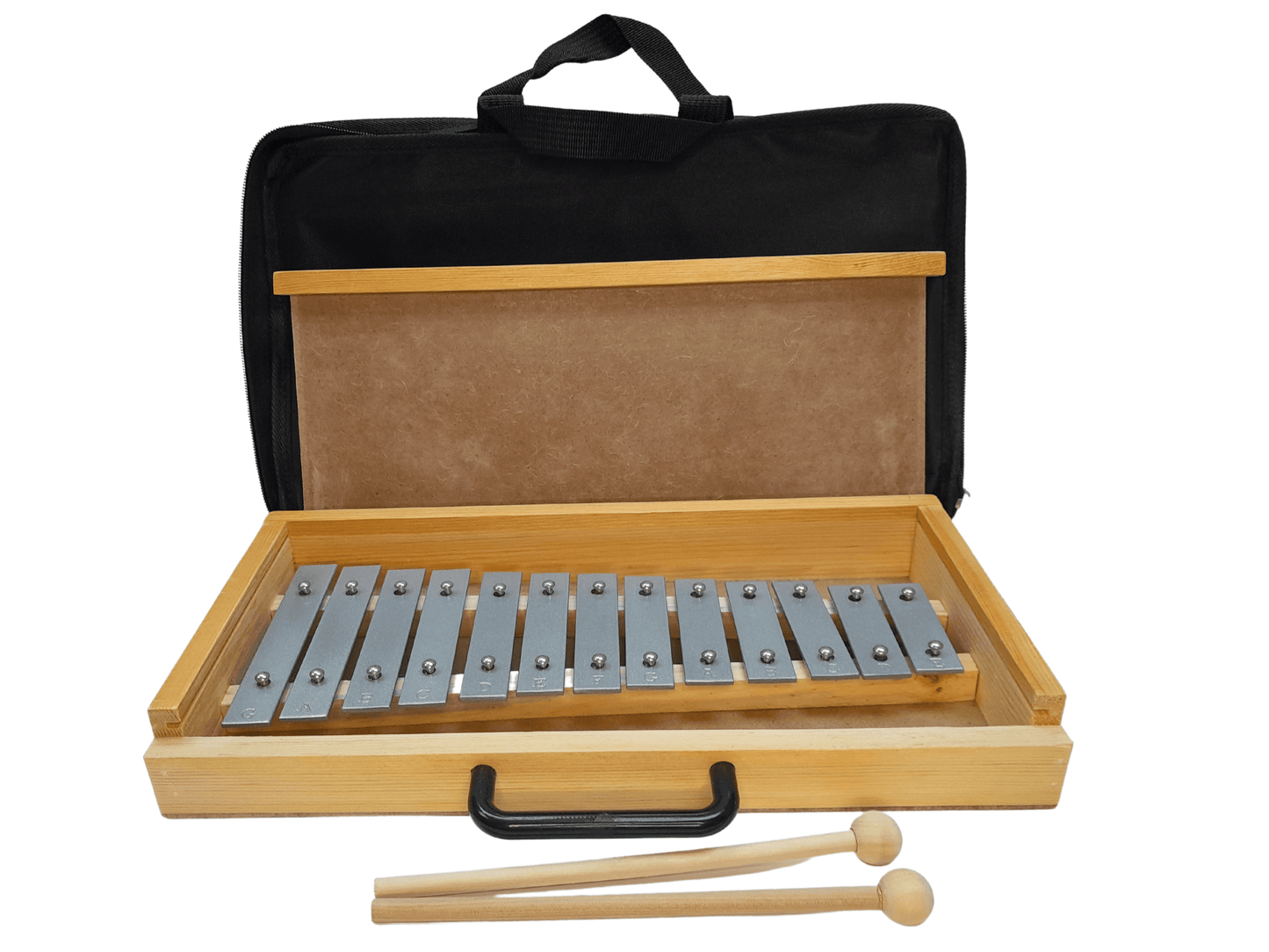 METALOFONO 13 NOTAS EST/NEGRO TECLA PLOMA (PINOCHO)