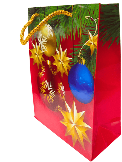 BOLSA DE REGALO NAVIDAD (MEDIDAS: CHICA, MEDIANA Y GRANDE)