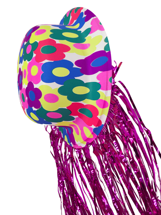 GORRO FIESTA Nº14 C/PELO FUXIA