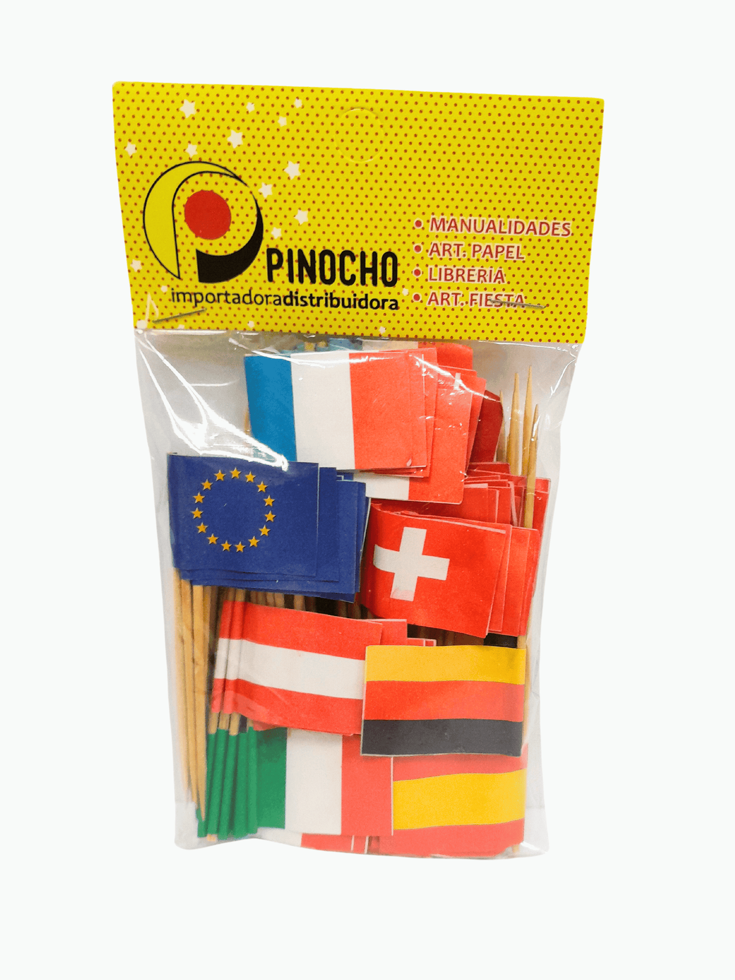 MONDADIENTE BANDERAS INTERNACIONAL (PINOCHO)