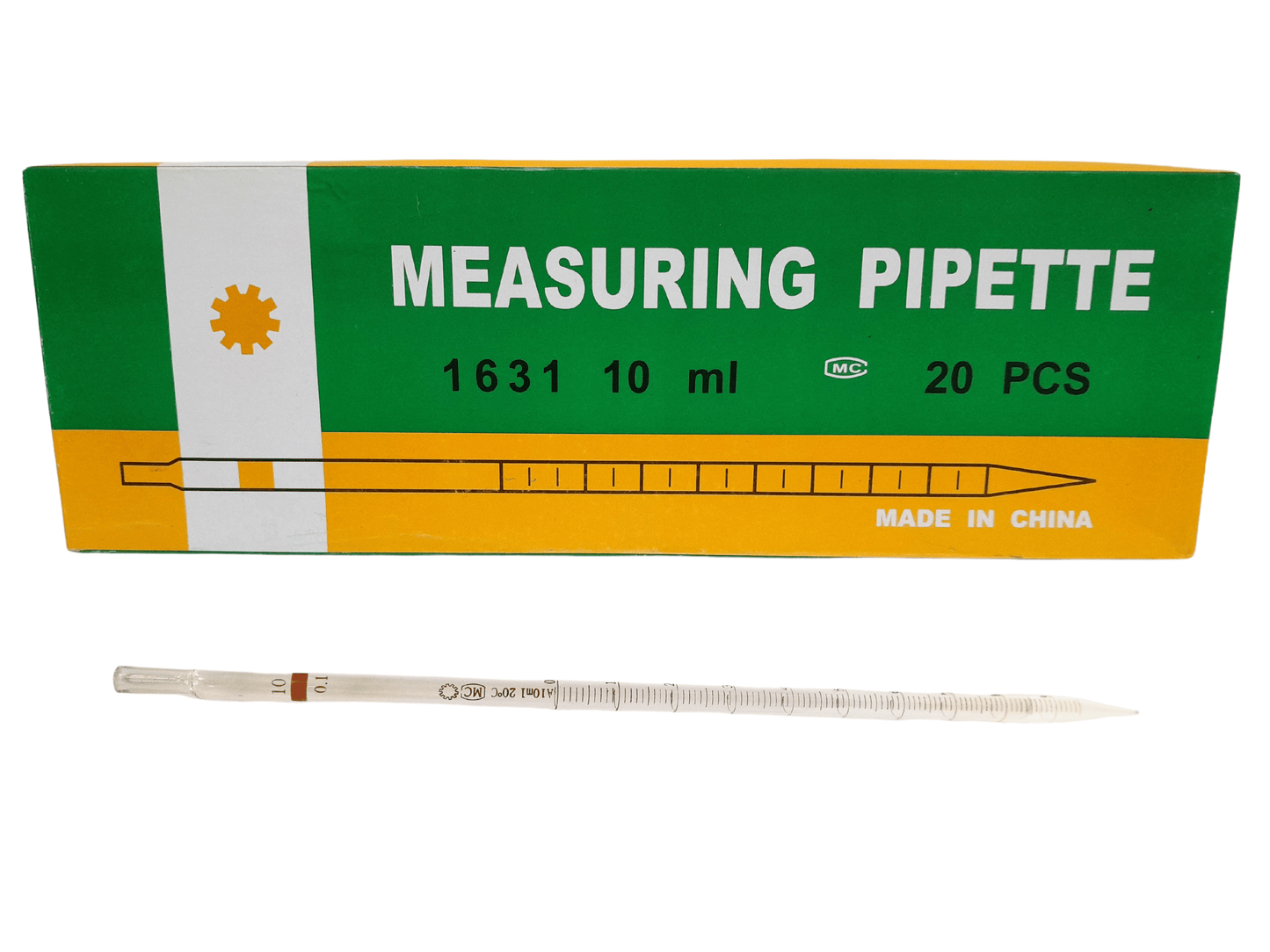 PIPETA 10 ML VIDRIO  (PINOCHO)