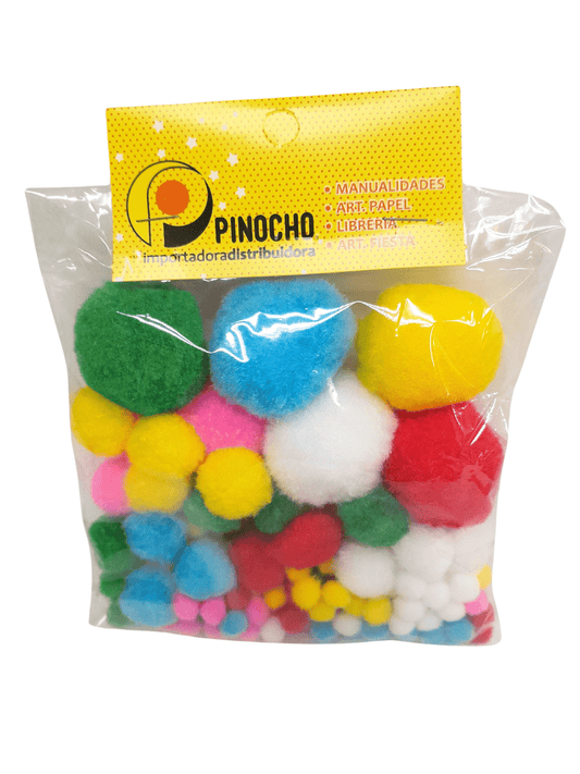 POM POM COLORES  (PINOCHO)