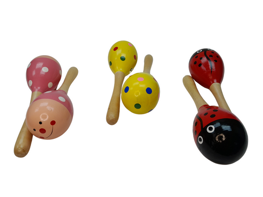 MARACAS MADERA PAR  (PINOCHO)