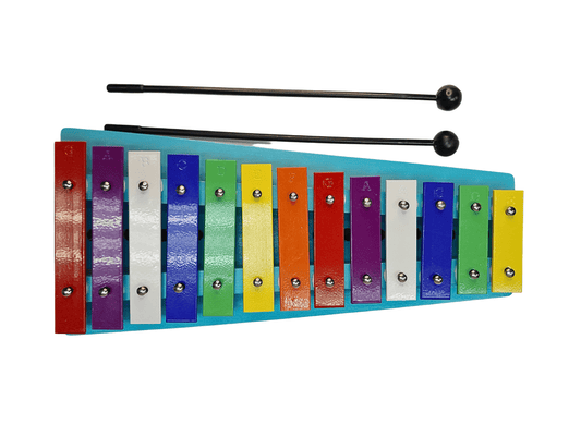 METALOFONO 13 NOTAS C/BOLSA TECLA COLOR  (PINOCHO)