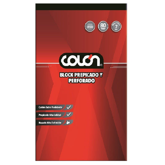 BLOCK COLON OFICIO 7 MM