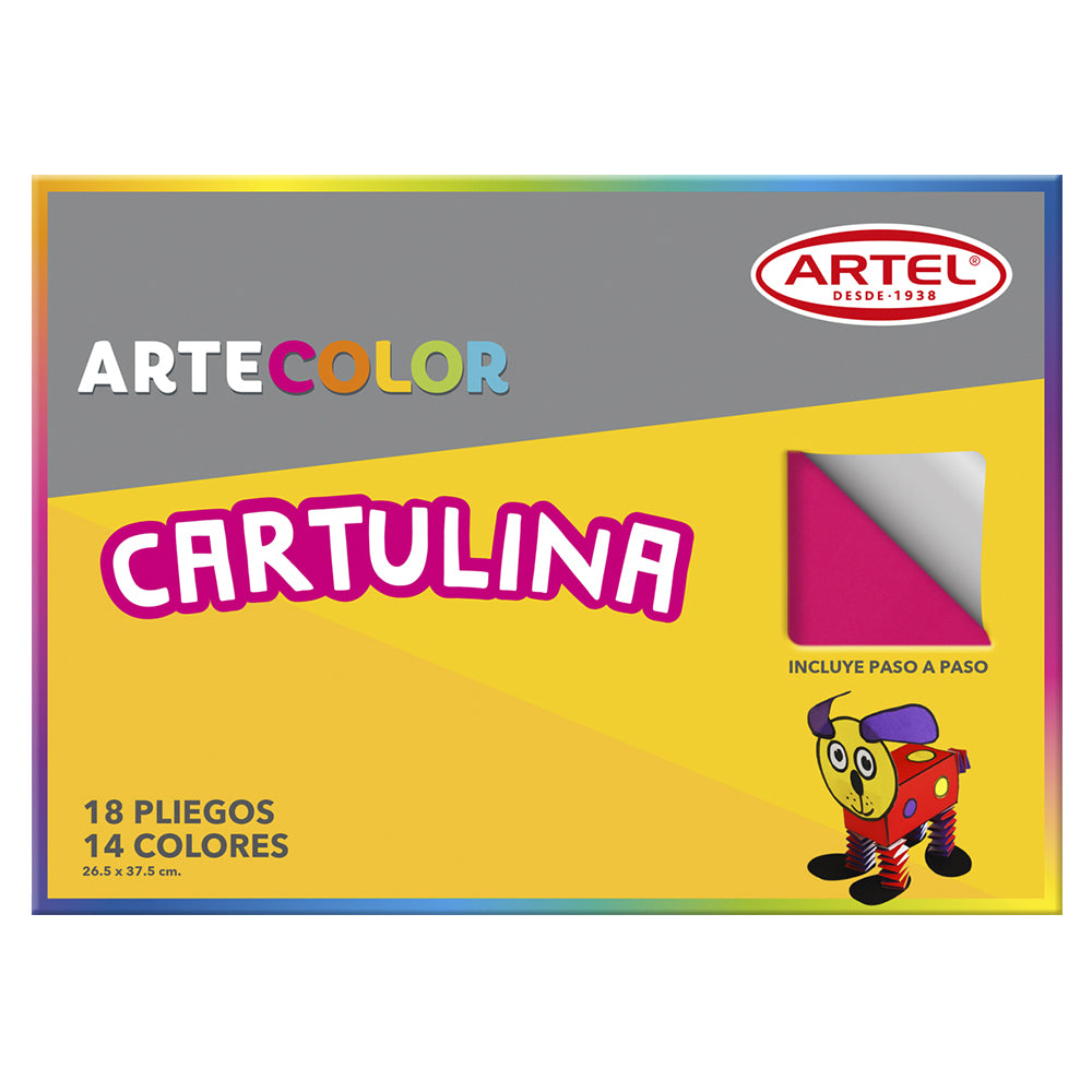 BLOCK CARTULINA COLOR ARTEL