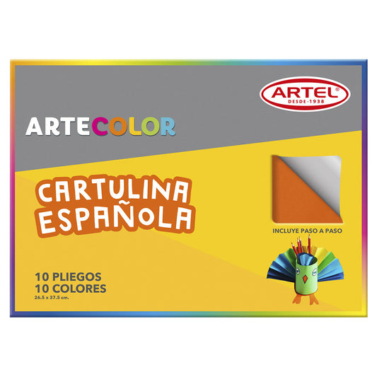 BLOCK CARTULINA ESPAÑOLA  ARTEL