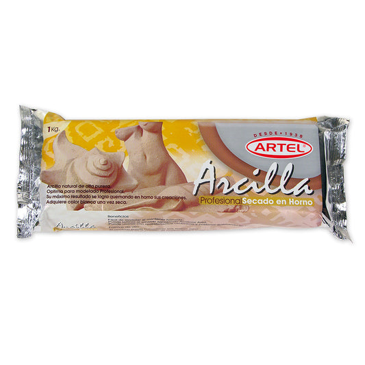 ARCILLA BLANCA 1 KILO ARTEL