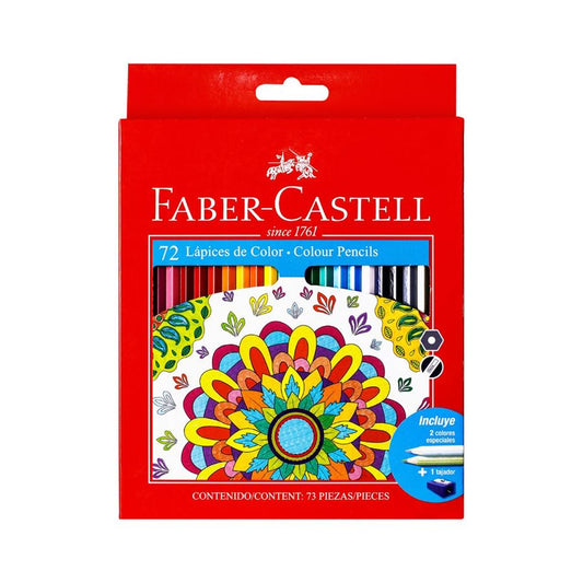 LAPICES 72 COLORES FABER CASTELL