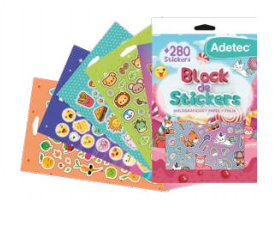 BLOCK DE STICKERS ADETEC