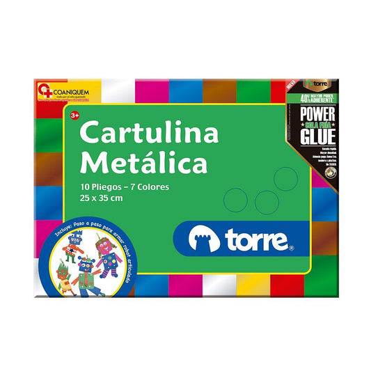 BLOCK CARTULINA METALICA TORRE