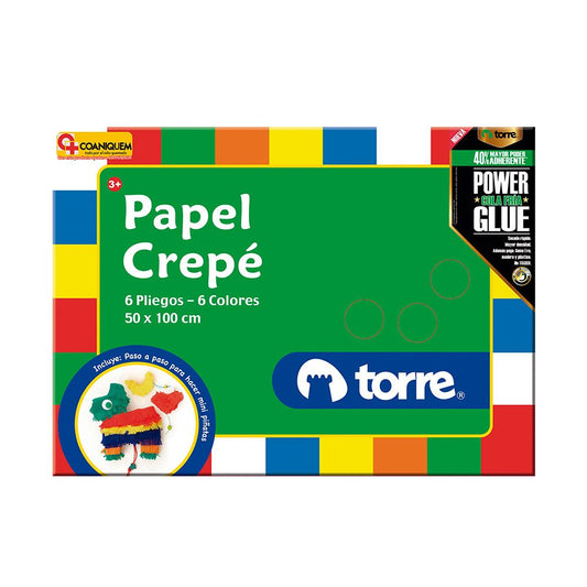 BLOCK PAPEL CREPE TORRE