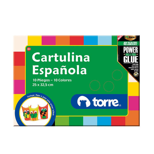 BLOCK CARTULINA ESPAÑOLA TORRE IMAGIA