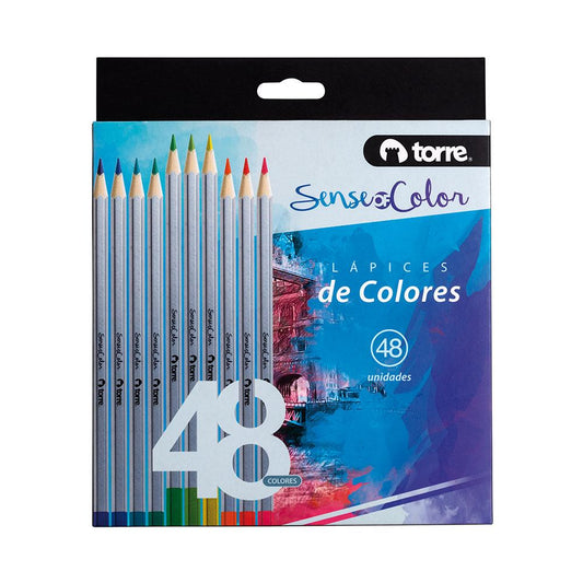 LAPICES 48 COLORES SENSE OF COLOR TORRE