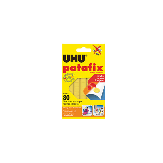 ADHESIVO MASILLA UHU PATAFIX AMARILLO