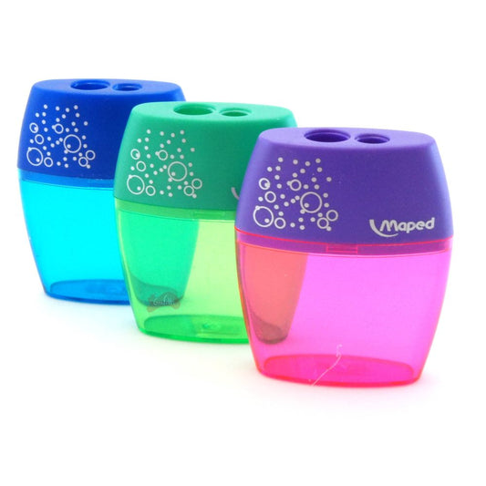 SACAPUNTAS SHAKER DOBLE MAPED