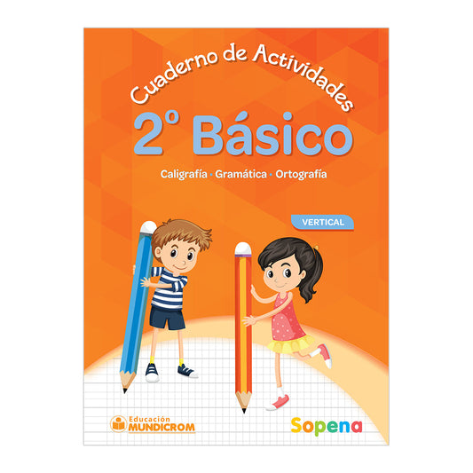 CUADERNO DE CALIGRAFIA 2 BASICO VERTICAL