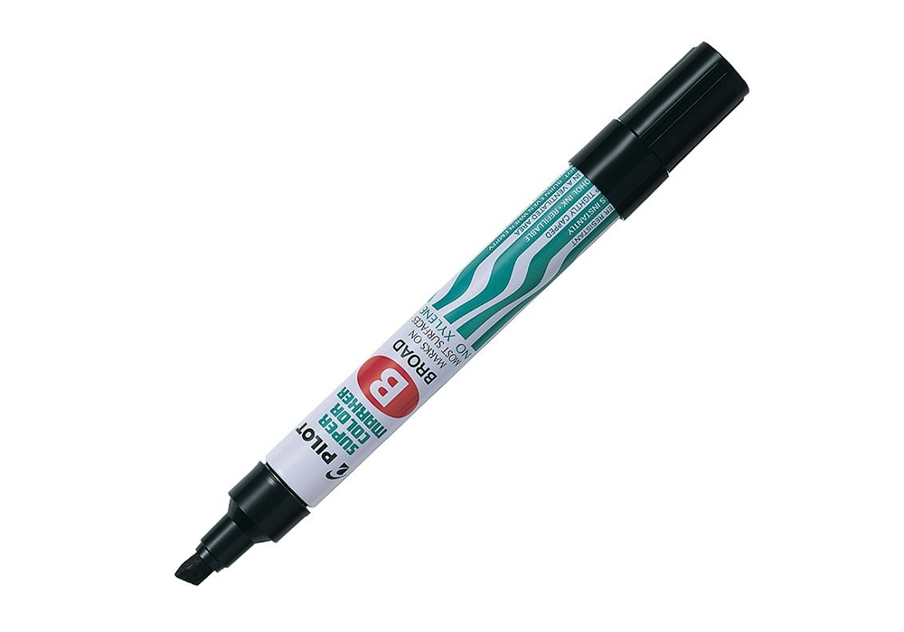 PLUMON PERMANENTE PTA BISEL NEGRO PILOT