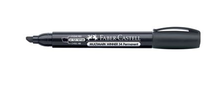 PLUMON PERMANENTE PTA BIS NEGRO FABER CASTELL