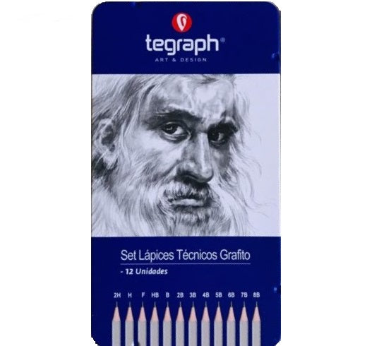 SET LAPICES GRAFITO TEGRAPH