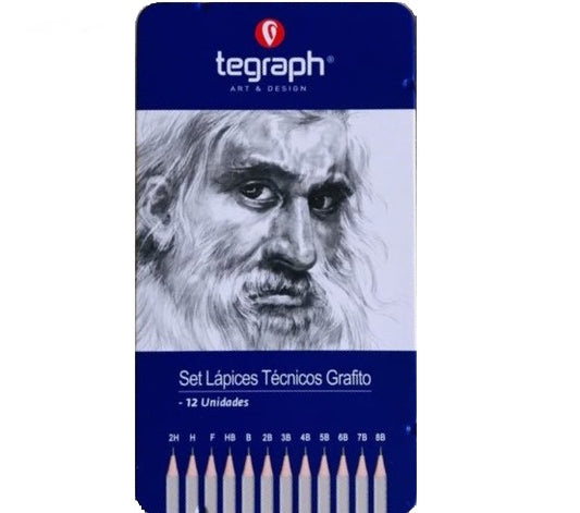 SET LAPICES GRAFITO TEGRAPH