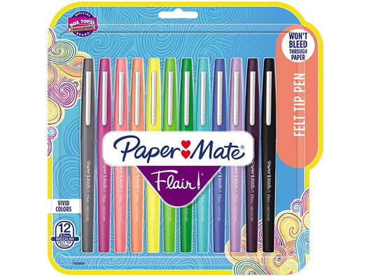 LAPICES FLAIR 12 UN PAPER MATE