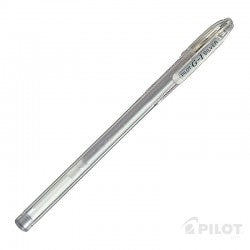 LAPIZ GEL PILOT G1  0.7 MM PLATA