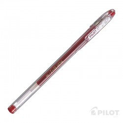 LAPIZ GEL PILOT G1  0.7 MM ROJO