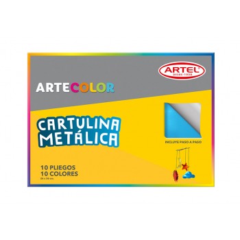 BLOCK CARTULINA METALICA ARTEL
